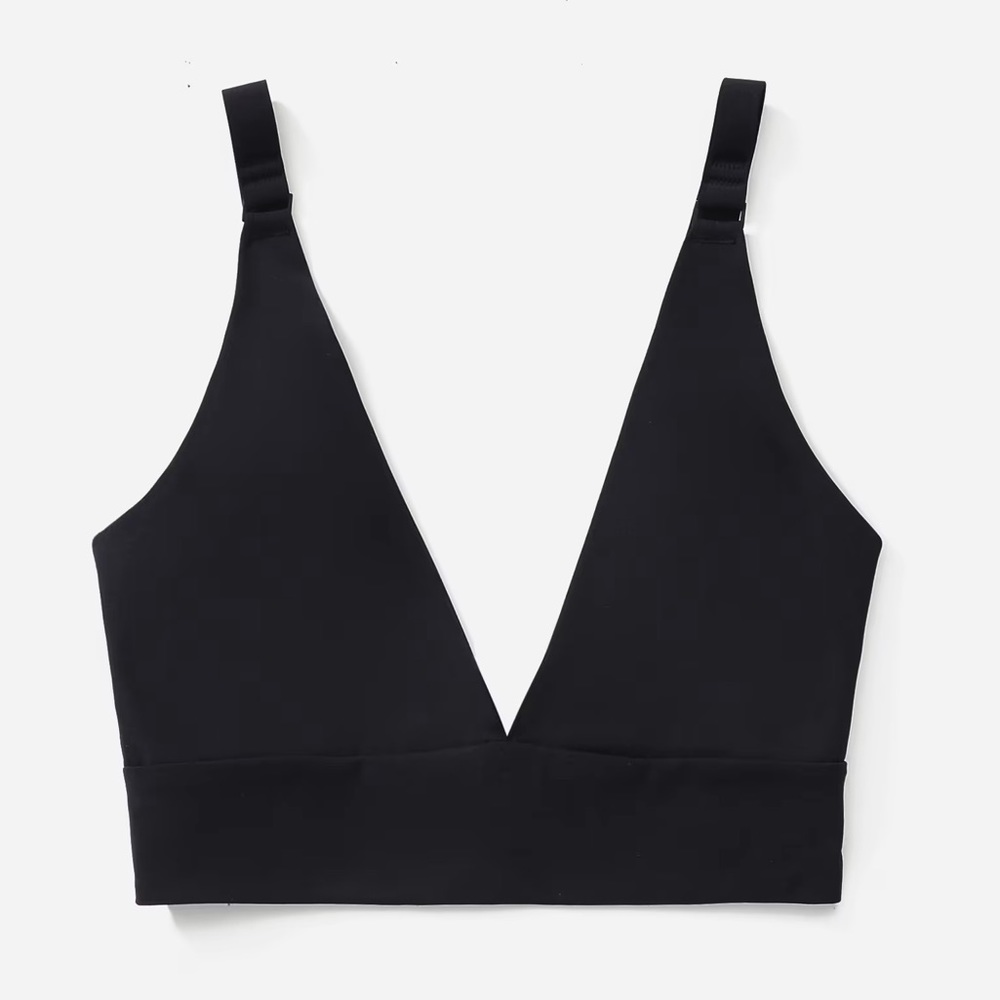 NWT Everlane Black The Invisible Bra - Picture 3 of 3